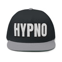 Hats One size / Black/Grey INTO: HYPNO Embroidered Flat Bill Cap – Kink Hat for Erotic Hypnosis Lovers, Mind Control Enthusiasts & Trance Junkies LEATHERDADDY BATOR