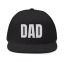Hats One size / Black INTO: DAD Embroidered Flat Bill Cap – Queer Hat for DILFs, Dominants & Big Dad Energy LEATHERDADDY BATOR