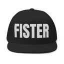 Hats One size / Black INTO: FISTER Embroidered Flat Bill Cap – Kink Hat for Experienced Tops, Queer Dominants & Deep Play Practitioners LEATHERDADDY BATOR