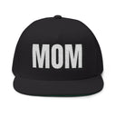 Hats One size / Black INTO: MOM Embroidered Flat Bill Cap – Queer Hat for Caretakers, Femmes & Matriarchal Energy LEATHERDADDY BATOR