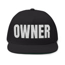 Hats One size / Black INTO: OWNER Embroidered Flat Bill Cap – Kink Hat for Dominants, D-Types & Power Exchange Authority LEATHERDADDY BATOR