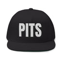 Hats One size / Black INTO: PITS Embroidered Flat Bill Cap – Kink Hat for Armpit Fetishists, Musk Lovers & Scent-Driven Play LEATHERDADDY BATOR