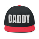 Hats One size / Black/Red INTO: DADDY Embroidered Flat Bill Cap – Kink Hat for Dominants, Caregivers & Commanding Types LEATHERDADDY BATOR