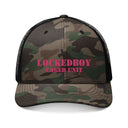 Hats One size / Camo Black PINK Locktober LockedBoy Caged Unit Camo Snapback Cap – Olive, Brown, and Black Camo Styles Embroidery | Outdoor Adventure Cap, Hunting Gear, Casual Wear, Gift for Dad. LEATHERDADDY BATOR