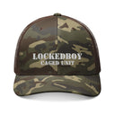 Hats One size / Camo Brown Locktober LockedBoy Caged Unit Camo Snapback Cap – Olive, Brown, and Black Camo Styles Embroidery | Outdoor Adventure Cap, Hunting Gear, Casual Wear, Gift for Dad. LEATHERDADDY BATOR