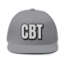 Hats One size / Grey INTO: CBT Embroidered Flat Bill Cap – Kink Hat for Cock and Ball Torture Fans, Pain-Play Enthusiasts & Bold Fetish Expression LEATHERDADDY BATOR