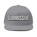 Hats One size / Grey INTO: SUBMISSIVE Embroidered Flat Bill Cap – Kink Hat for Service-Oriented Individuals & Power Exchange Play LEATHERDADDY BATOR