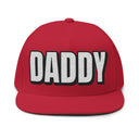 Hats One size / Red INTO: DADDY Embroidered Flat Bill Cap – Kink Hat for Dominants, Caregivers & Commanding Types LEATHERDADDY BATOR