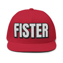 Hats One size / Red INTO: FISTER Embroidered Flat Bill Cap – Kink Hat for Experienced Tops, Queer Dominants & Deep Play Practitioners LEATHERDADDY BATOR