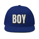 Hats One size / Royal INTO: BOY Embroidered Flat Bill Cap – Kink Hat for Submissive Roles, Leather Lads & Service-Oriented Play LEATHERDADDY BATOR