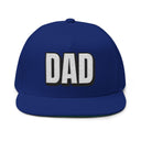 Hats One size / Royal INTO: DAD Embroidered Flat Bill Cap – Queer Hat for DILFs, Dominants & Big Dad Energy LEATHERDADDY BATOR