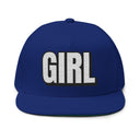 Hats One size / Royal INTO: GIRL Embroidered Flat Bill Cap – Kink Hat for Submissive Femmes, Leather Girls & Powerfully Playful Babes LEATHERDADDY BATOR