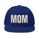 Hats One size / Royal INTO: MOM Embroidered Flat Bill Cap – Queer Hat for Caretakers, Femmes & Matriarchal Energy LEATHERDADDY BATOR