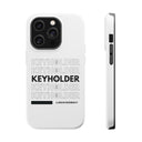 Phone Case iPhone 14 Pro / Matte KeyHolder Bag Inspo MagSafe Tough Cases LEATHERDADDY BATOR