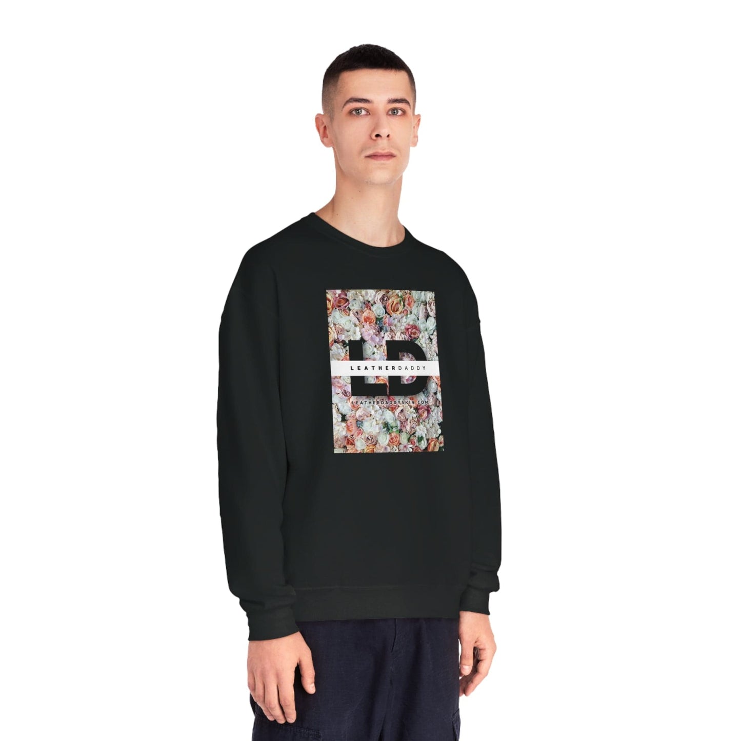 Sweatshirt LeatherDaddy Floral Crewneck Sweatshirt - Pinks/Oranges LEATHERDADDY BATOR