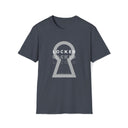 T-Shirt Heather Navy / S Lockedboy KeyHOLE Echo - Lockedboy Athletics Chastity Tshirt LEATHERDADDY BATOR