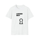 T-Shirt White / S LockedBoy OG - Lockedboy Athletics Chastity Tshirt LEATHERDADDY BATOR
