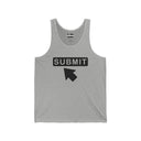 Tank Top XS / Athletic Heather Press To Submit Tank Top - LeatherDaddy LEATHERDADDY BATOR