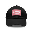 Hats Black / Pink patch / Rectangle / One size OG Bator Dad Hat LEATHERDADDY BATOR