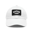 Hats White / Black patch / Rectangle / One size OG Bator Dad Hat LEATHERDADDY BATOR