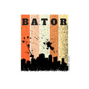 Paper products 8" x 10" / Kiss-Cut / Satin Bator City Vinyl Sticker LEATHERDADDY BATOR