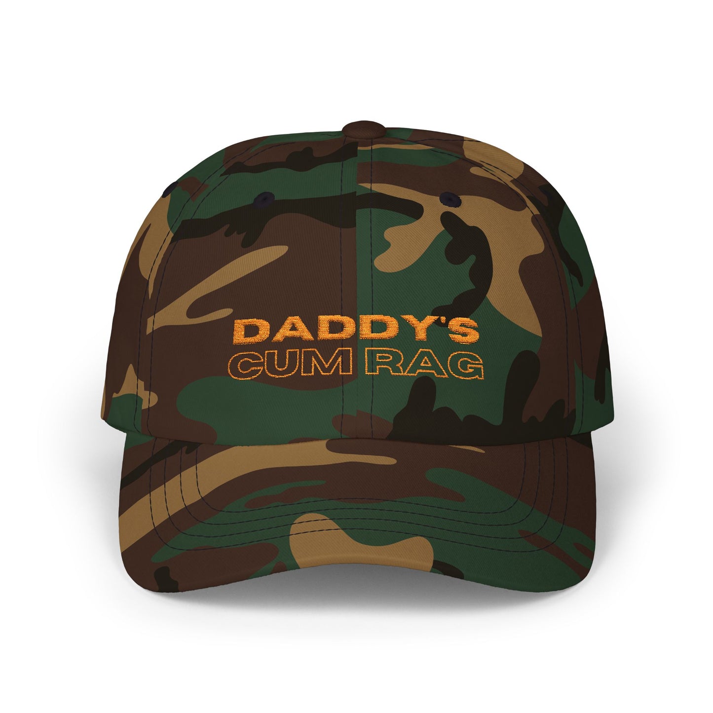 "Daddy's C*mRag" Camo Dad Cap