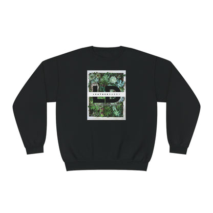 LeatherDaddy Floral Crewneck Sweatshirt - Succulents