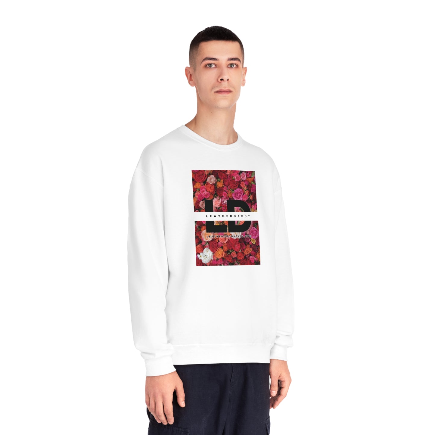 LeatherDaddy Floral Crewneck Sweatshirt