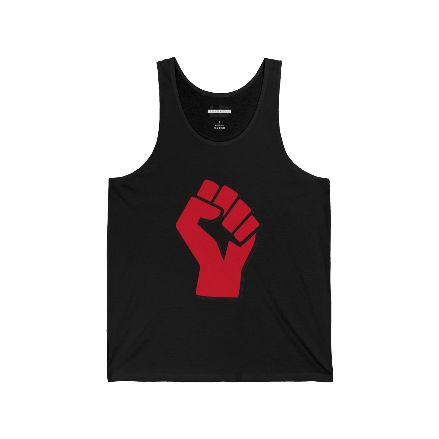 Subtle Fist Tank Top - LeatherDaddy