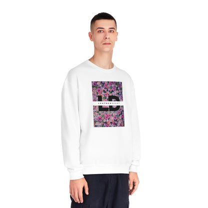 LeatherDaddy Floral Crewneck Sweatshirt - Pinks/Purples