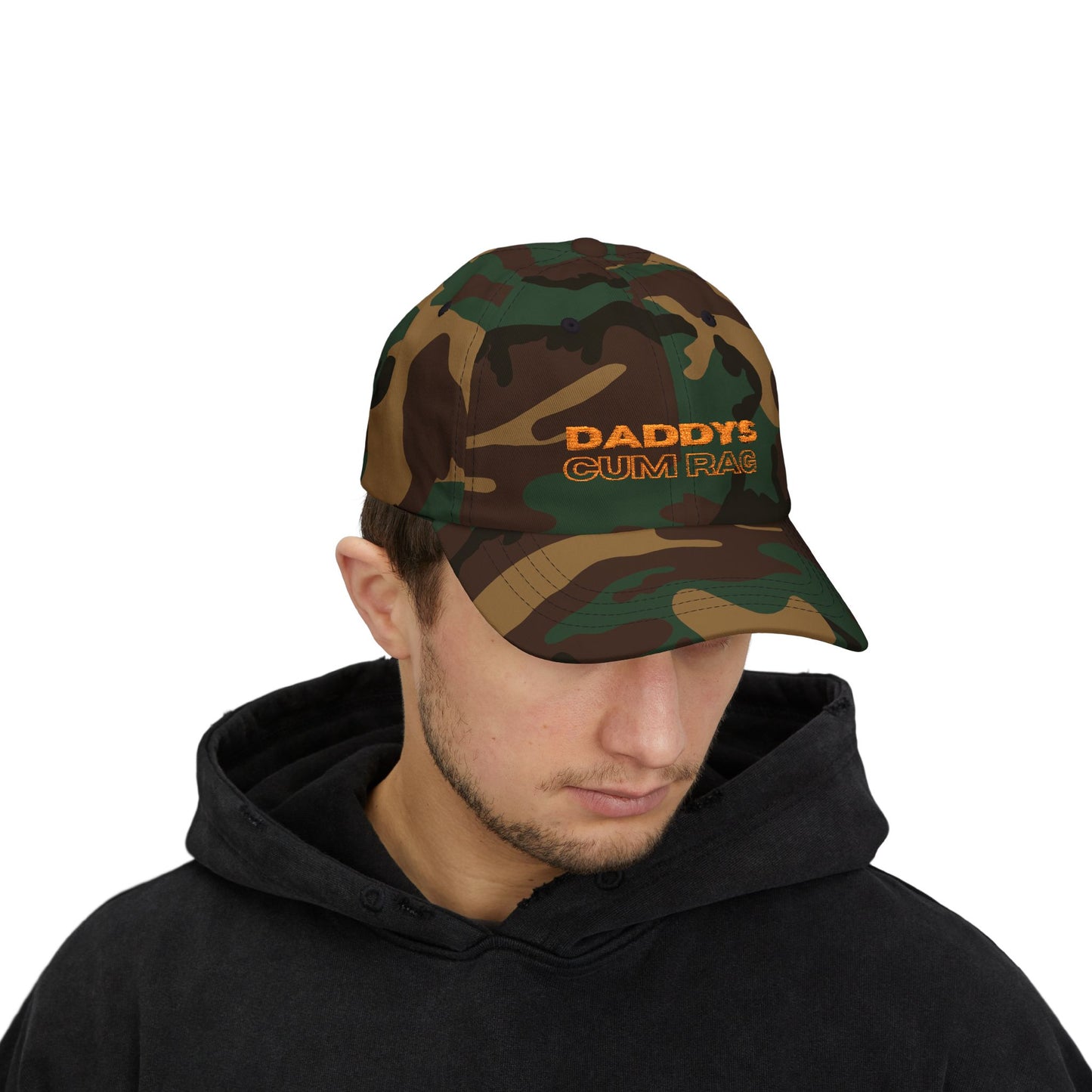 "Daddy's C*mRag" Camo Dad Cap