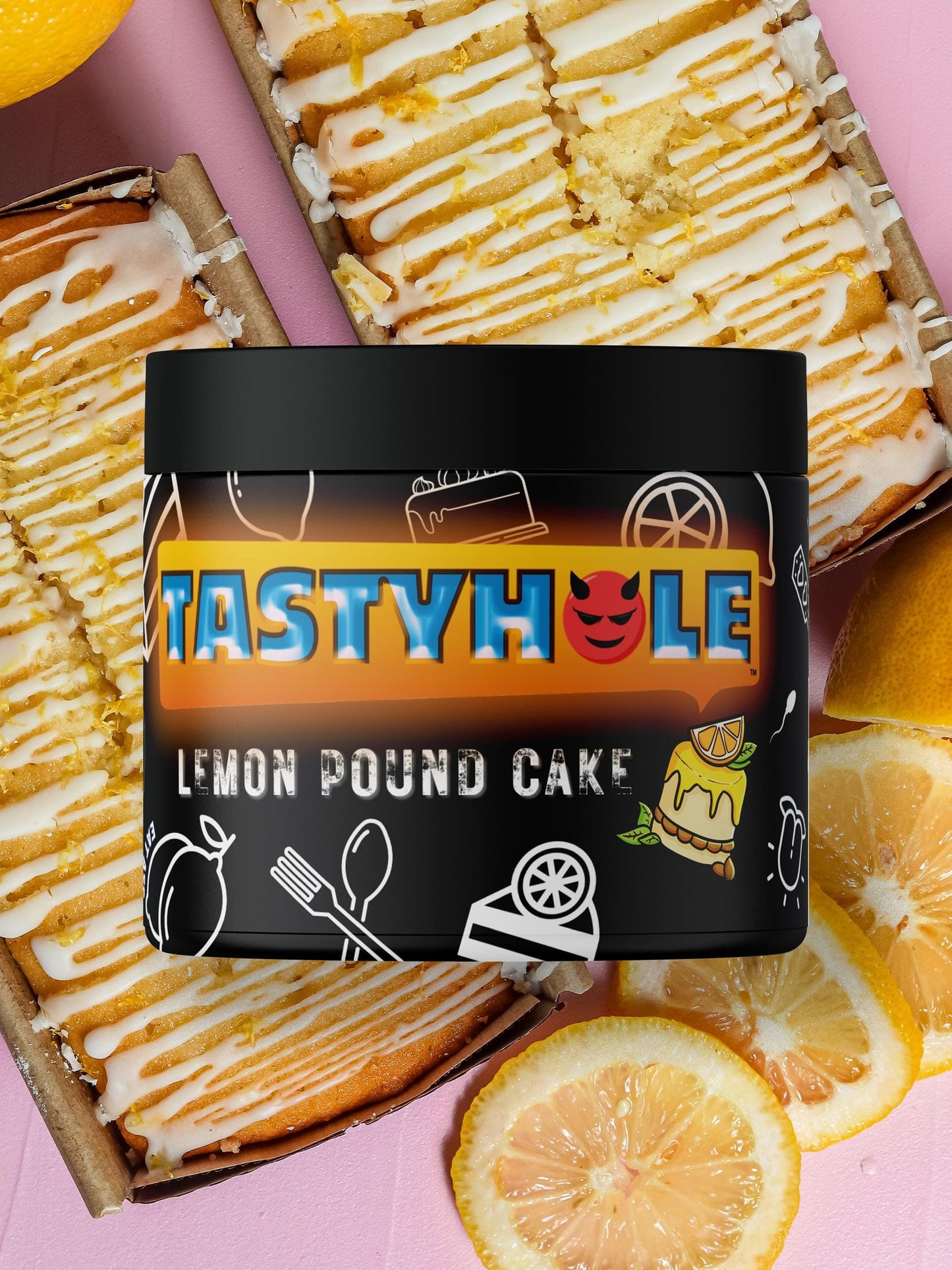 body scrub Lemon Pound Cake - TastyHole Body Scrub LEATHERDADDY BATOR
