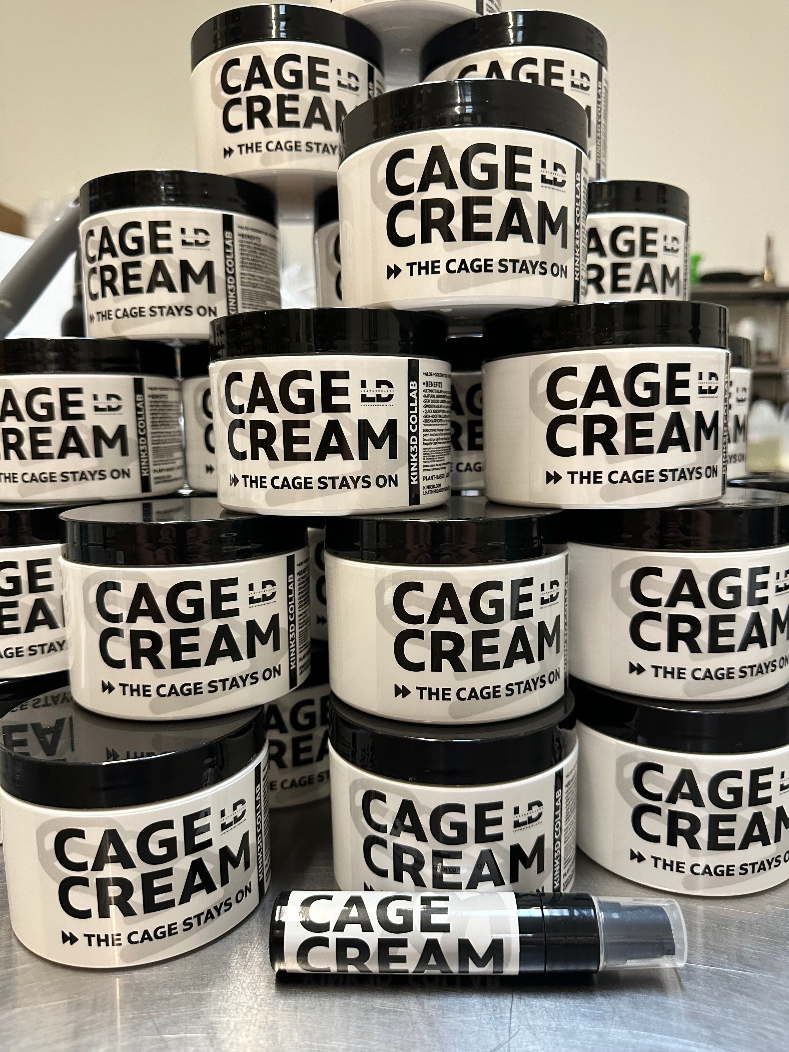 Lotion & Moisturizer Cage Cream - A KINK3D Collab LEATHERDADDY BATOR