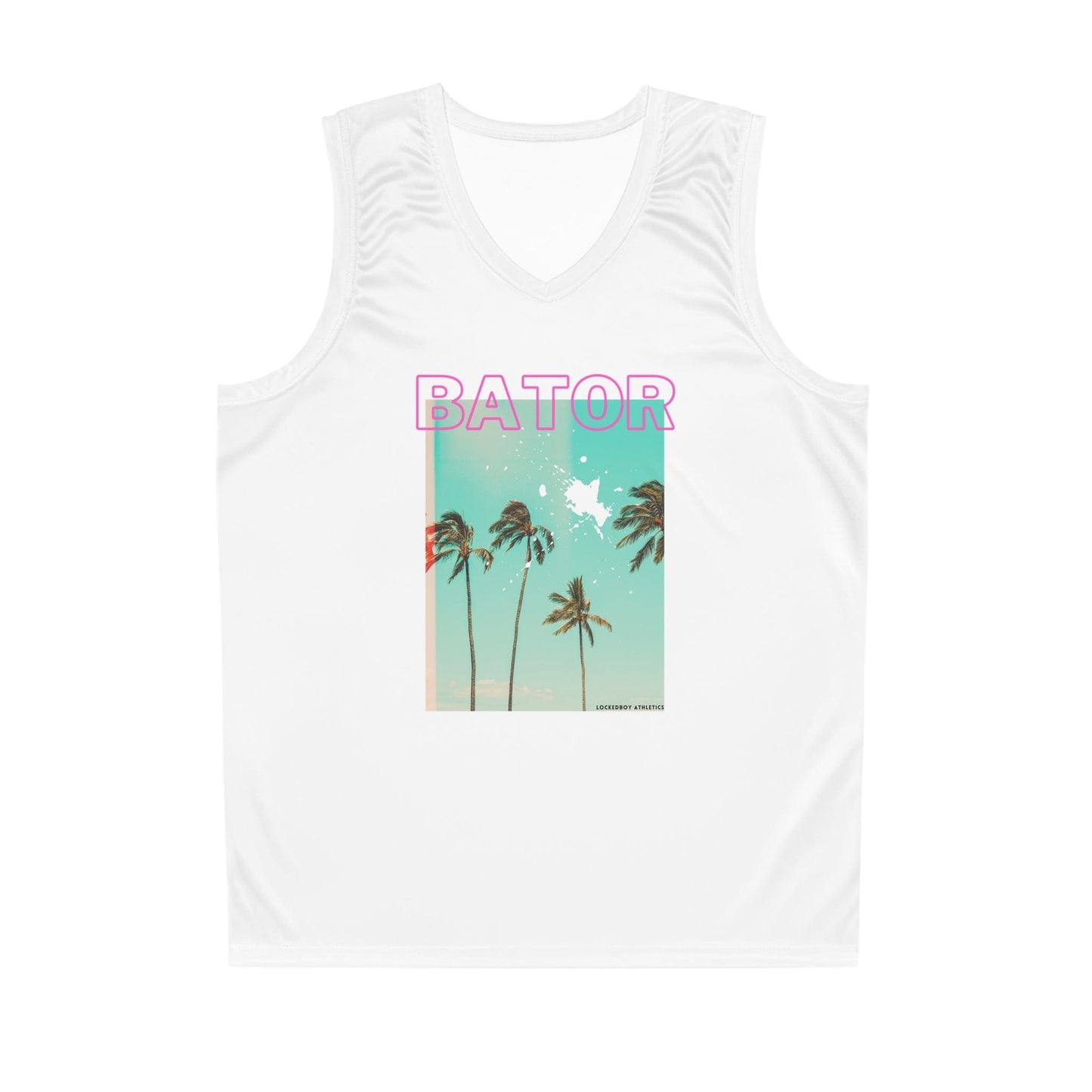 All Over Prints Bator Palm Basketball Jersey LEATHERDADDY BATOR