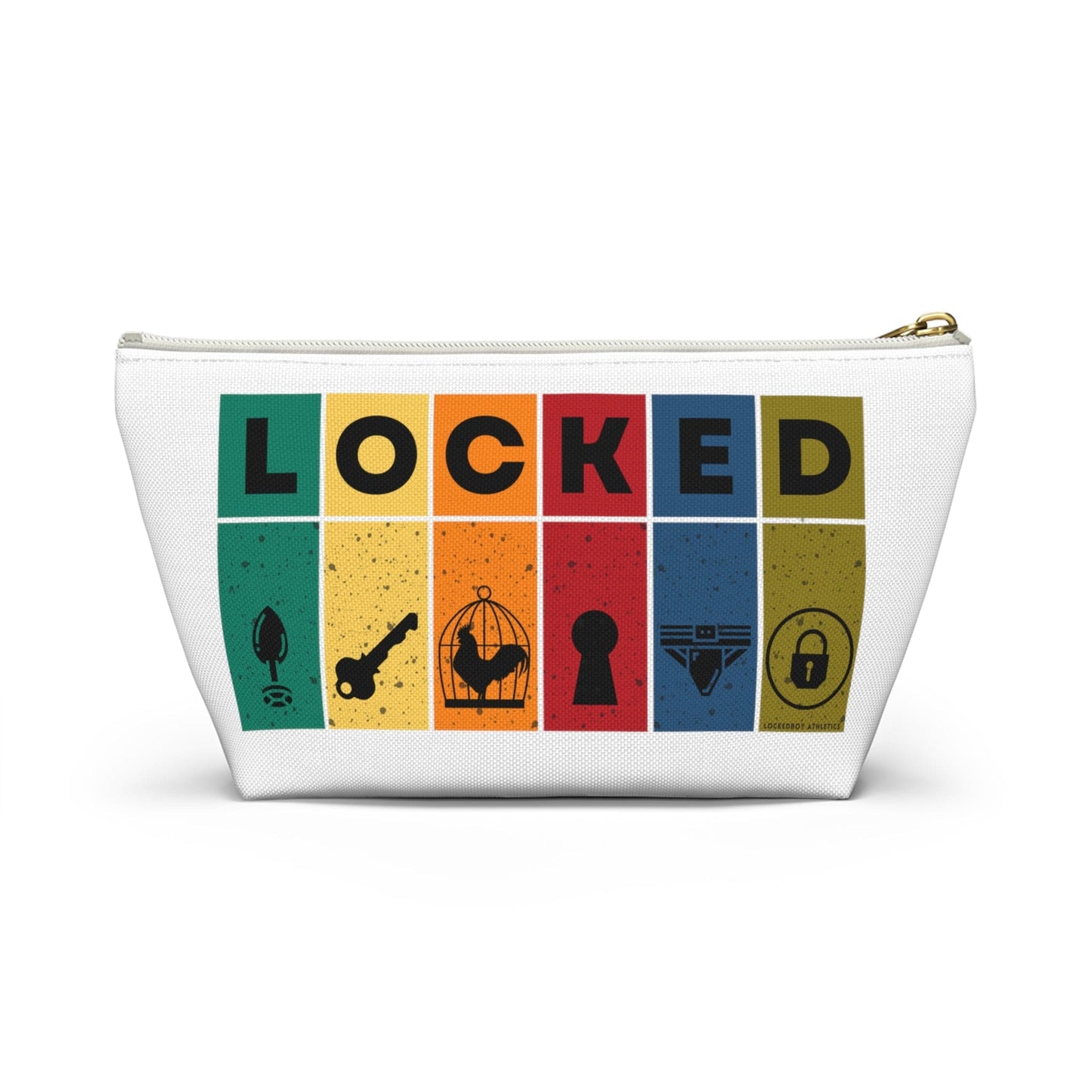 Bags Locked Blocks Chastity Pouch - Lockedboy Athletics LEATHERDADDY BATOR