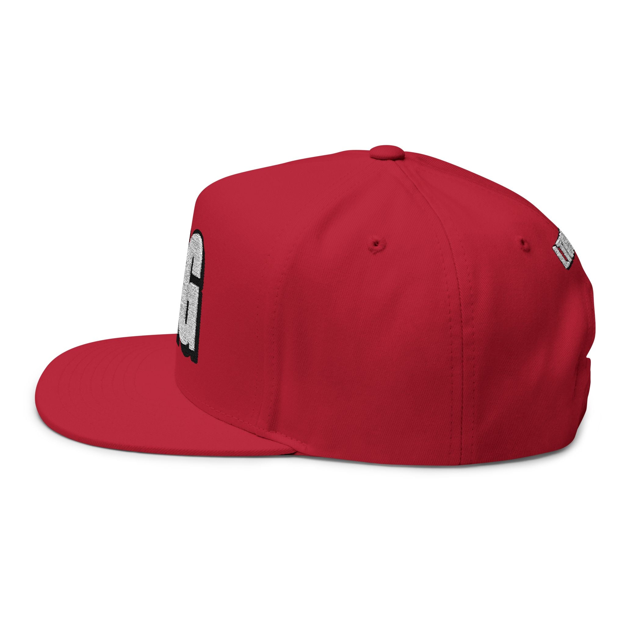 Hats INTO: FAG Embroidered Flat Bill Cap – Queer Hat for Bold Expression & Reclaimed Pride LEATHERDADDY BATOR