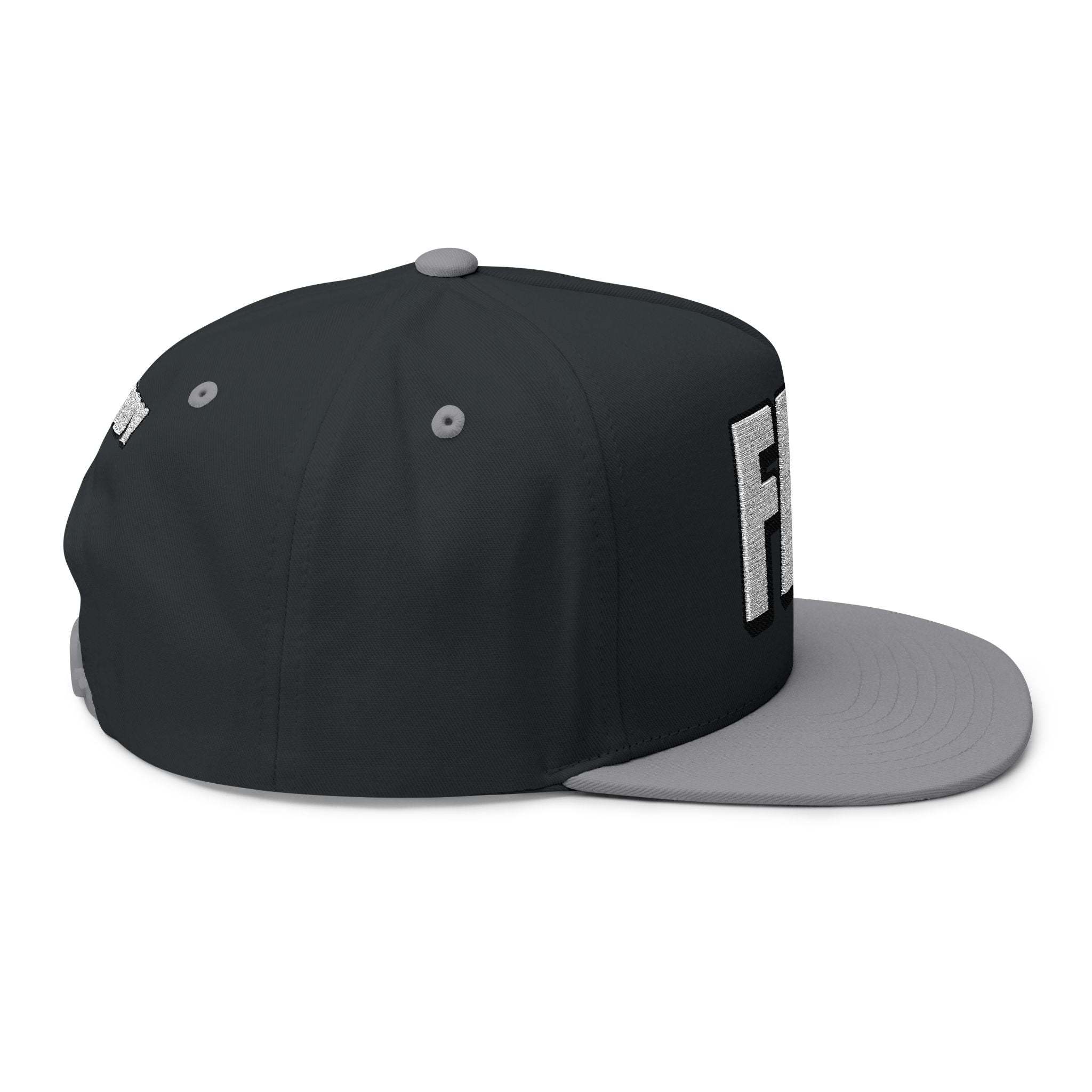 Hats INTO: FAG Embroidered Flat Bill Cap – Queer Hat for Bold Expression & Reclaimed Pride LEATHERDADDY BATOR