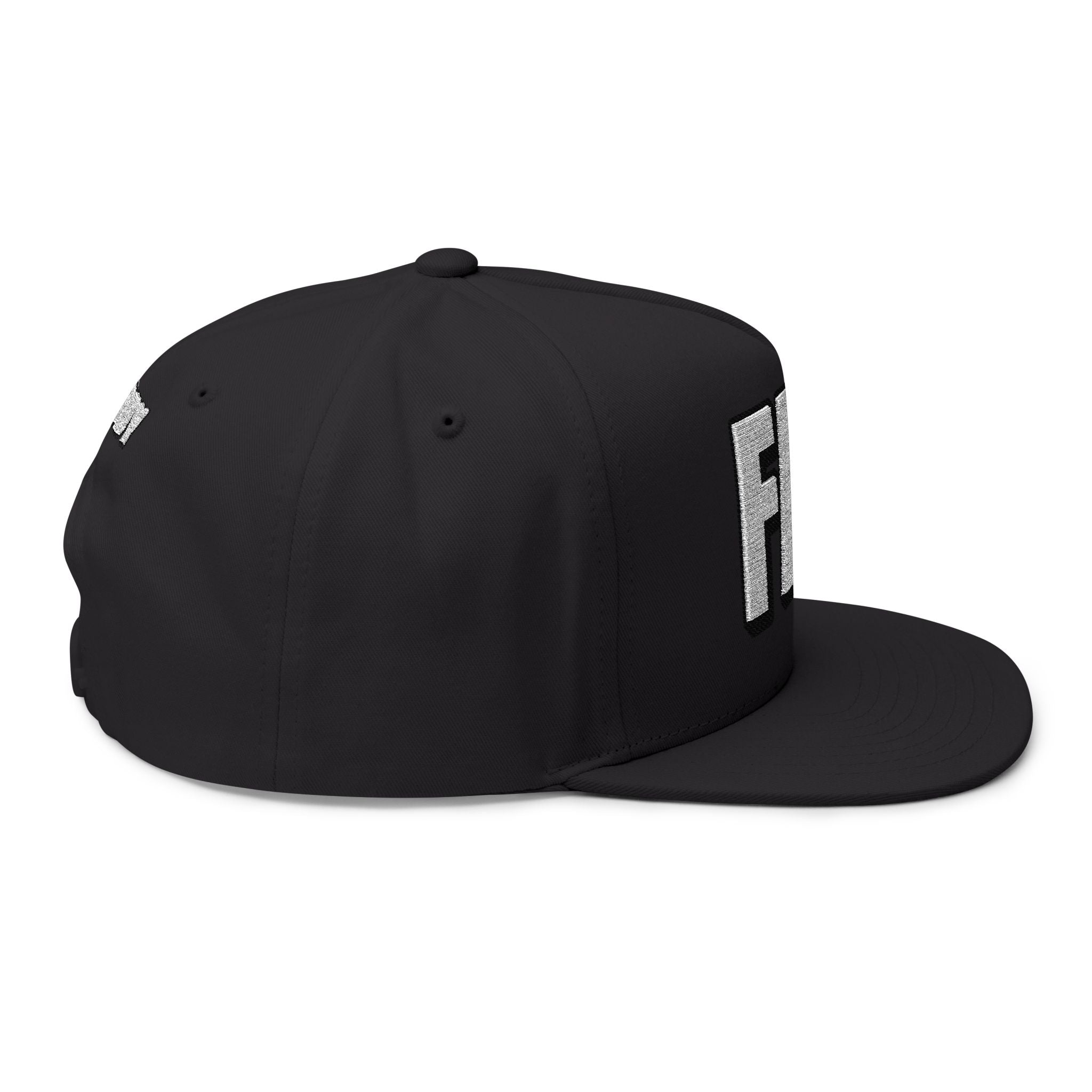 Hats INTO: FAG Embroidered Flat Bill Cap – Queer Hat for Bold Expression & Reclaimed Pride LEATHERDADDY BATOR