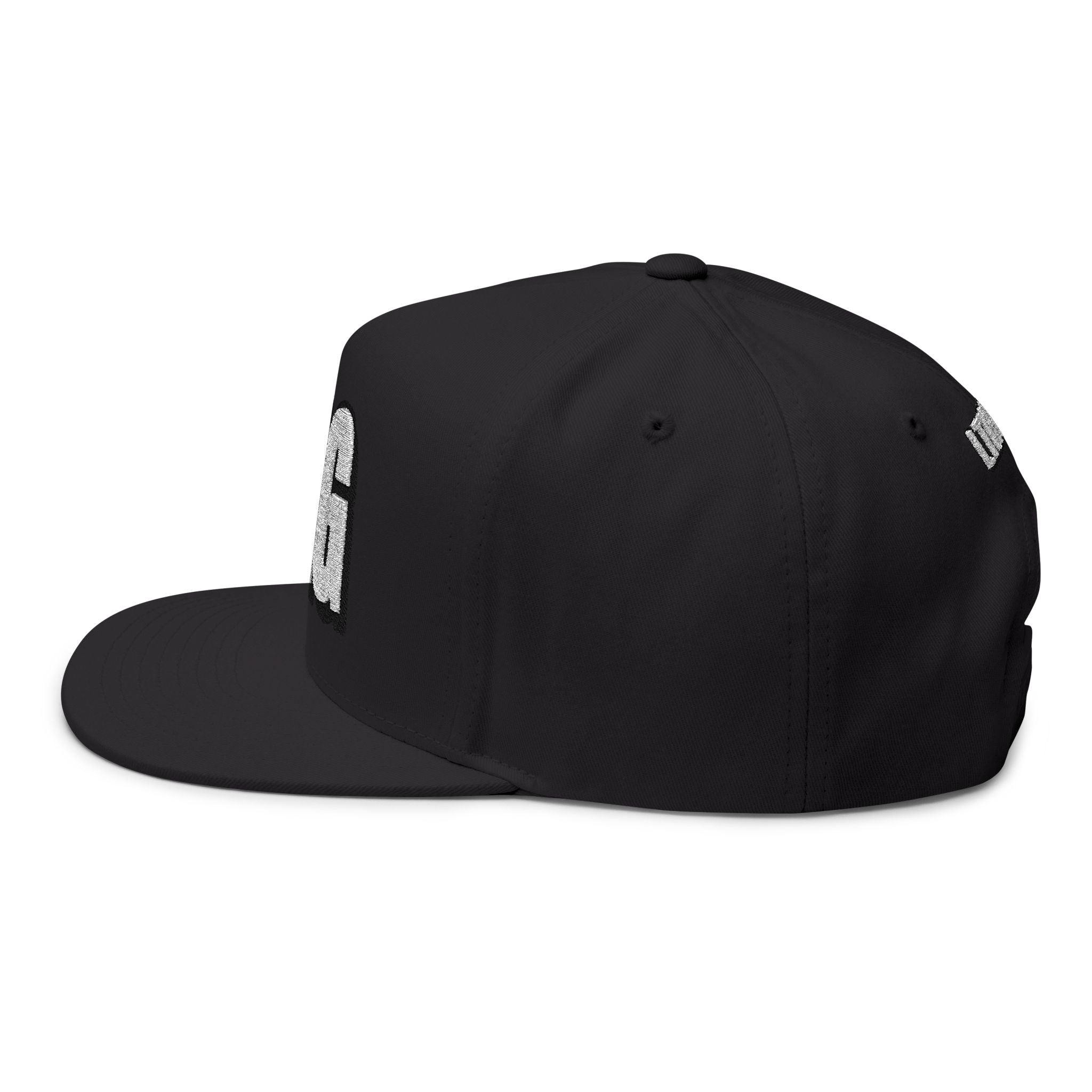 Hats INTO: FAG Embroidered Flat Bill Cap – Queer Hat for Bold Expression & Reclaimed Pride LEATHERDADDY BATOR