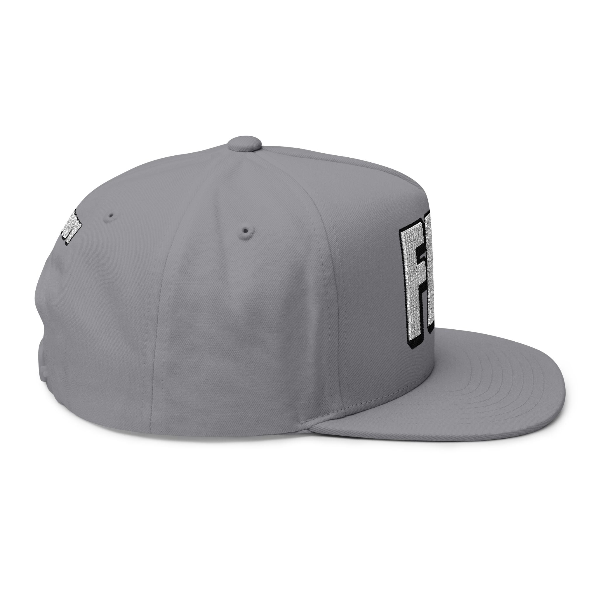 Hats INTO: FAG Embroidered Flat Bill Cap – Queer Hat for Bold Expression & Reclaimed Pride LEATHERDADDY BATOR