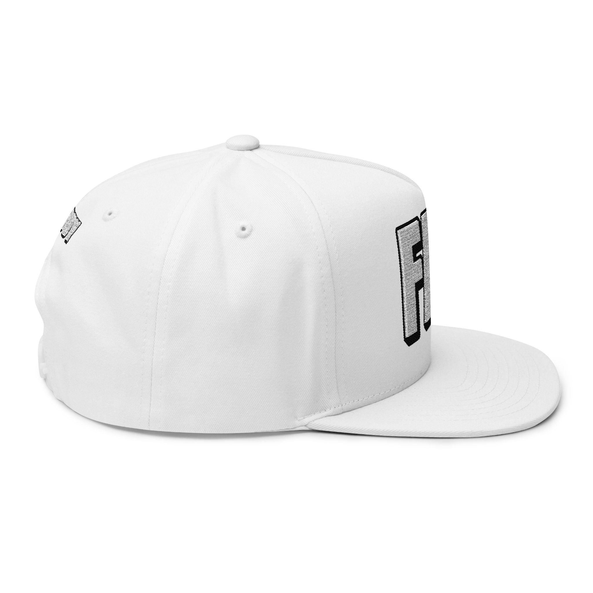 Hats INTO: FAG Embroidered Flat Bill Cap – Queer Hat for Bold Expression & Reclaimed Pride LEATHERDADDY BATOR
