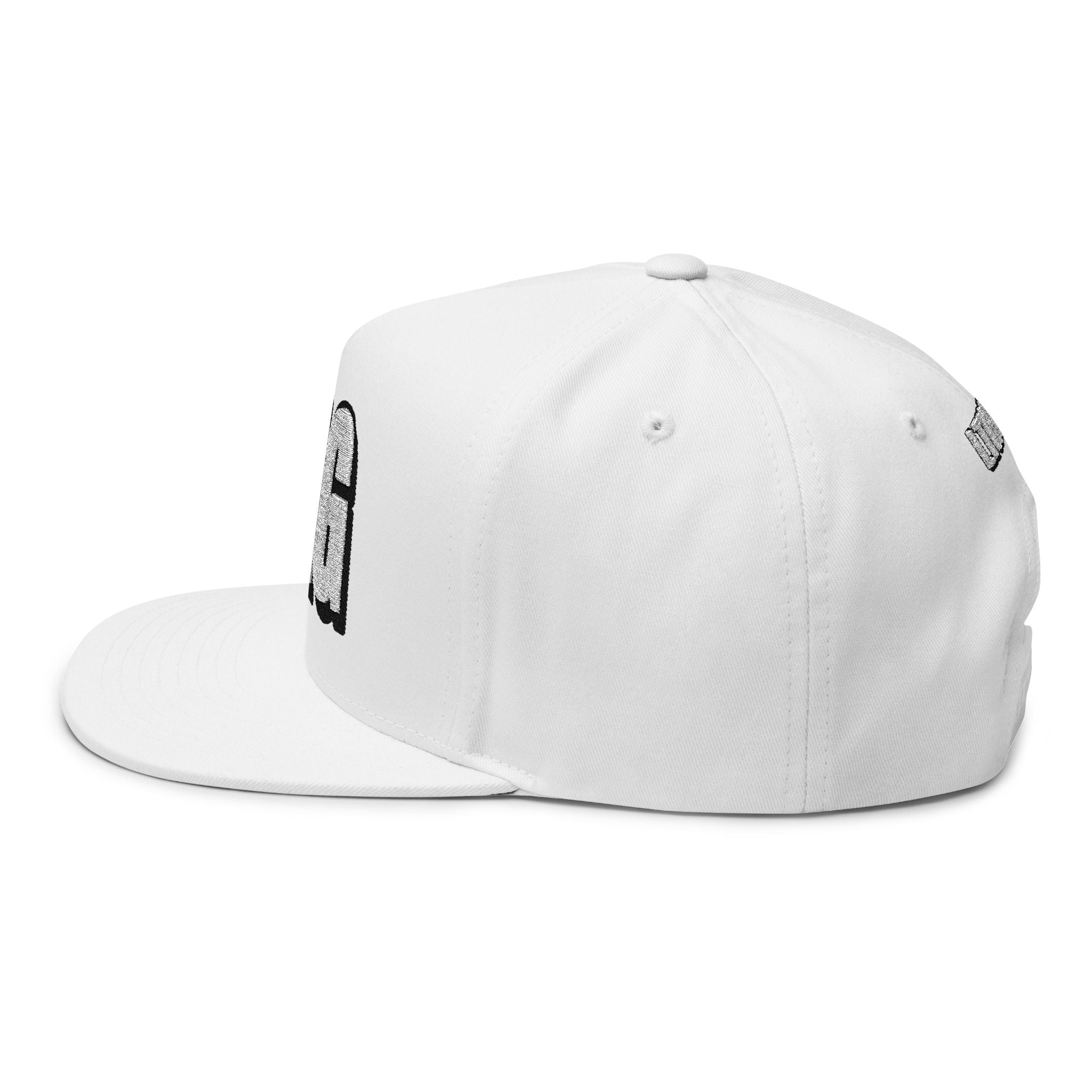 Hats INTO: FAG Embroidered Flat Bill Cap – Queer Hat for Bold Expression & Reclaimed Pride LEATHERDADDY BATOR