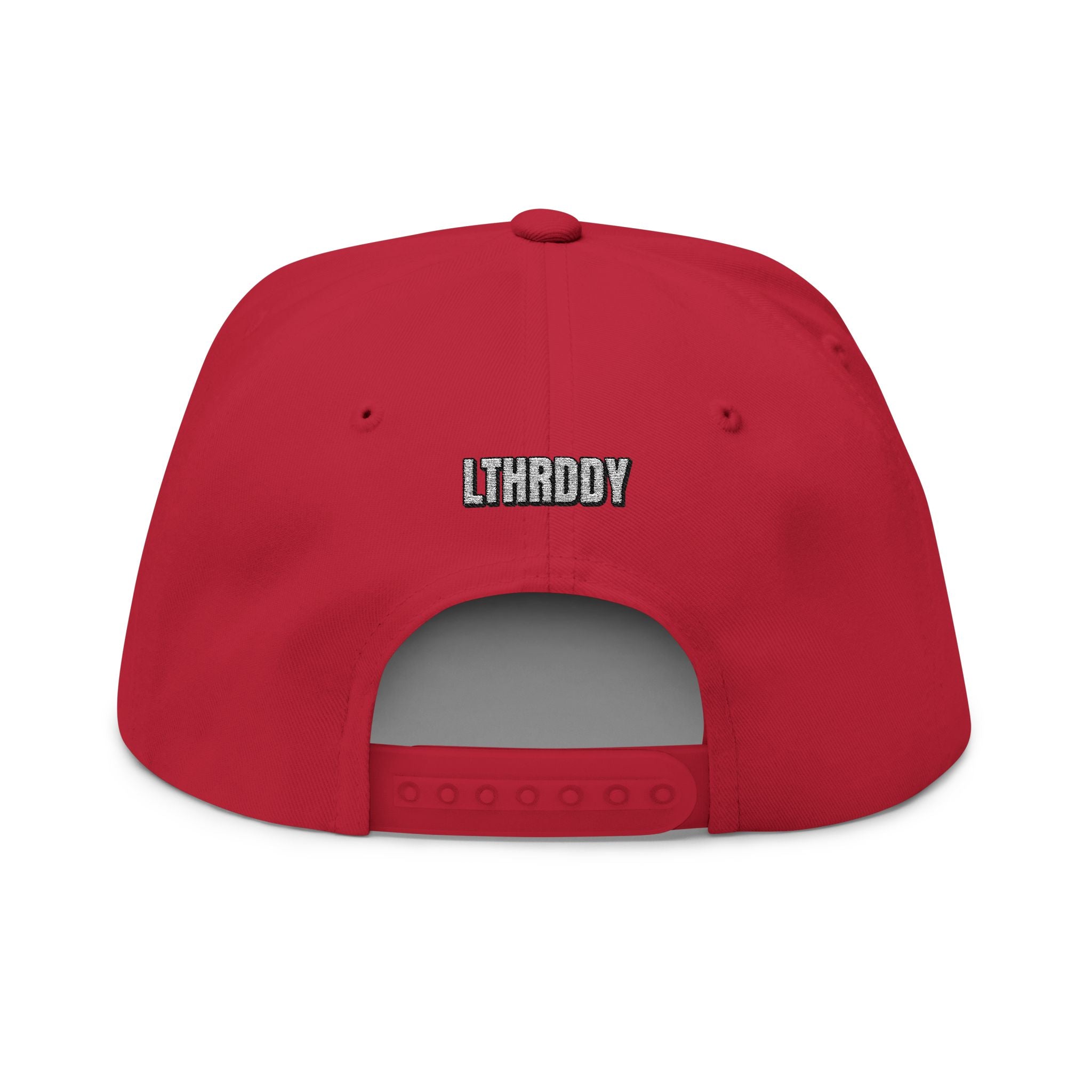Hats LockedBoy Caged Unit Locktober Embroidered Flat Bill Snapback Cap for chastity LEATHERDADDY BATOR