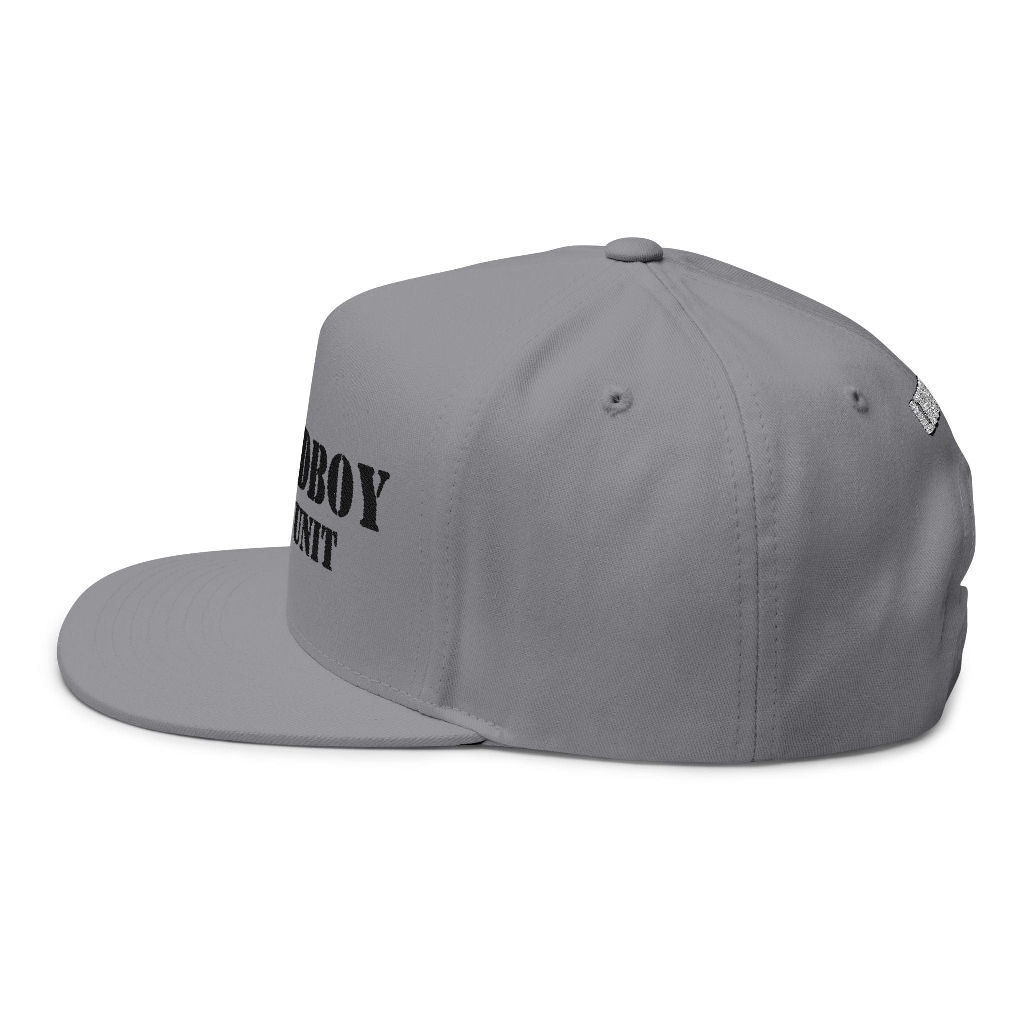 Hats LockedBoy Caged Unit Locktober Embroidered Flat Bill Snapback Cap for chastity LEATHERDADDY BATOR