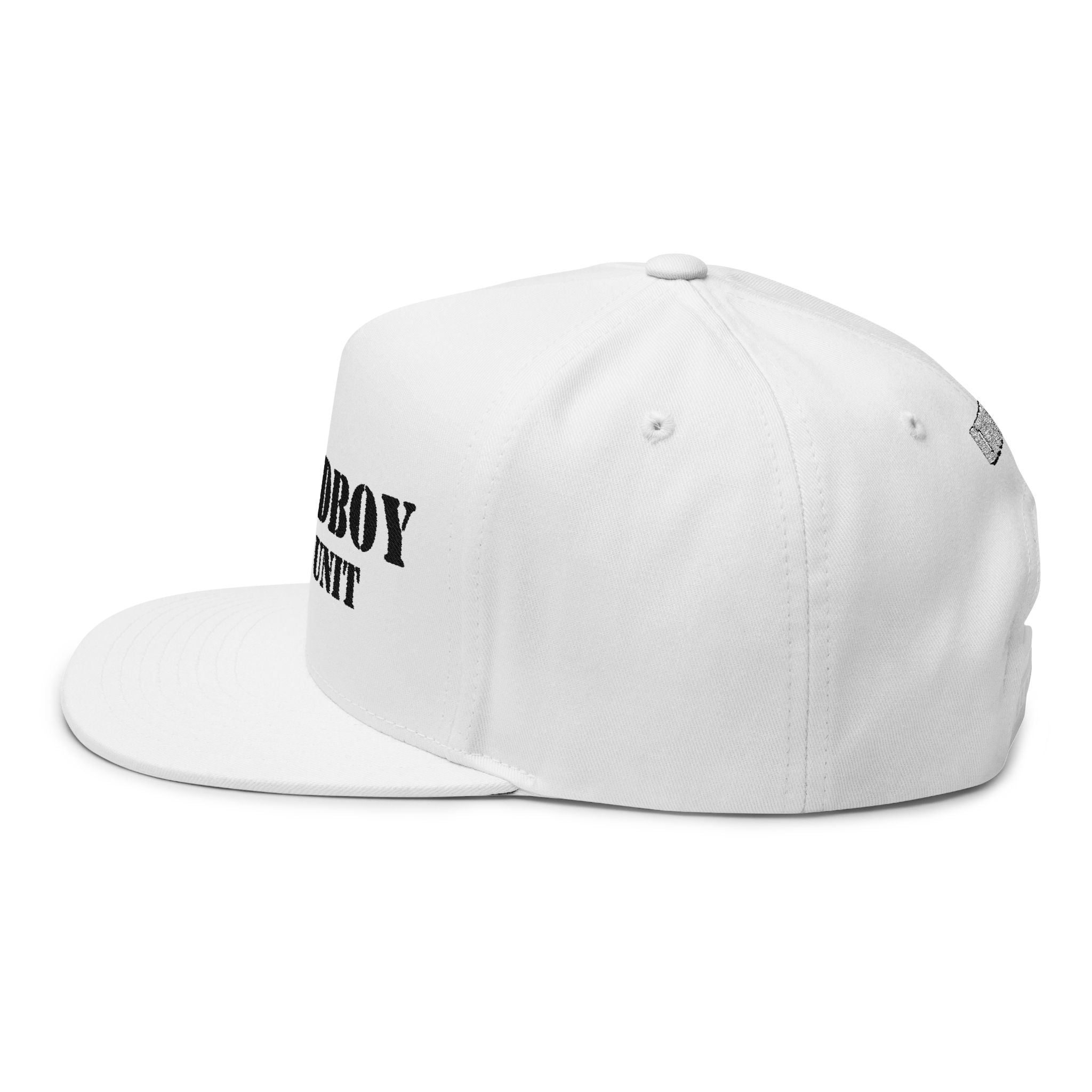 Hats LockedBoy Caged Unit Locktober Embroidered Flat Bill Snapback Cap for chastity LEATHERDADDY BATOR