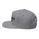 Hats LockedBoy Caged Unit Locktober Embroidered Flat Bill Snapback Cap for chastity LEATHERDADDY BATOR