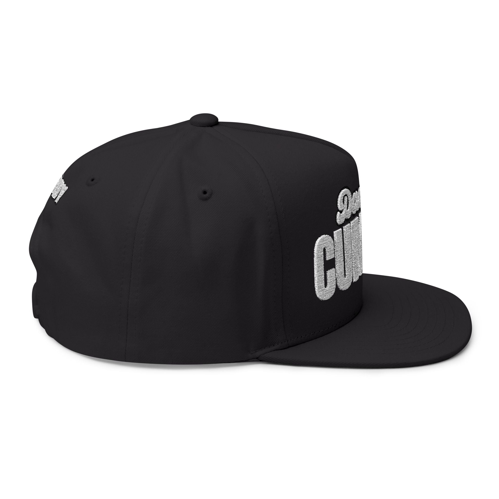 Hats One size / Black Funny Flat Bill Cap for Dads, Casual Headwear, Gift for Father's Day, Dad Hat, Humorous Cap, Embroidered Dad Hat LEATHERDADDY BATOR