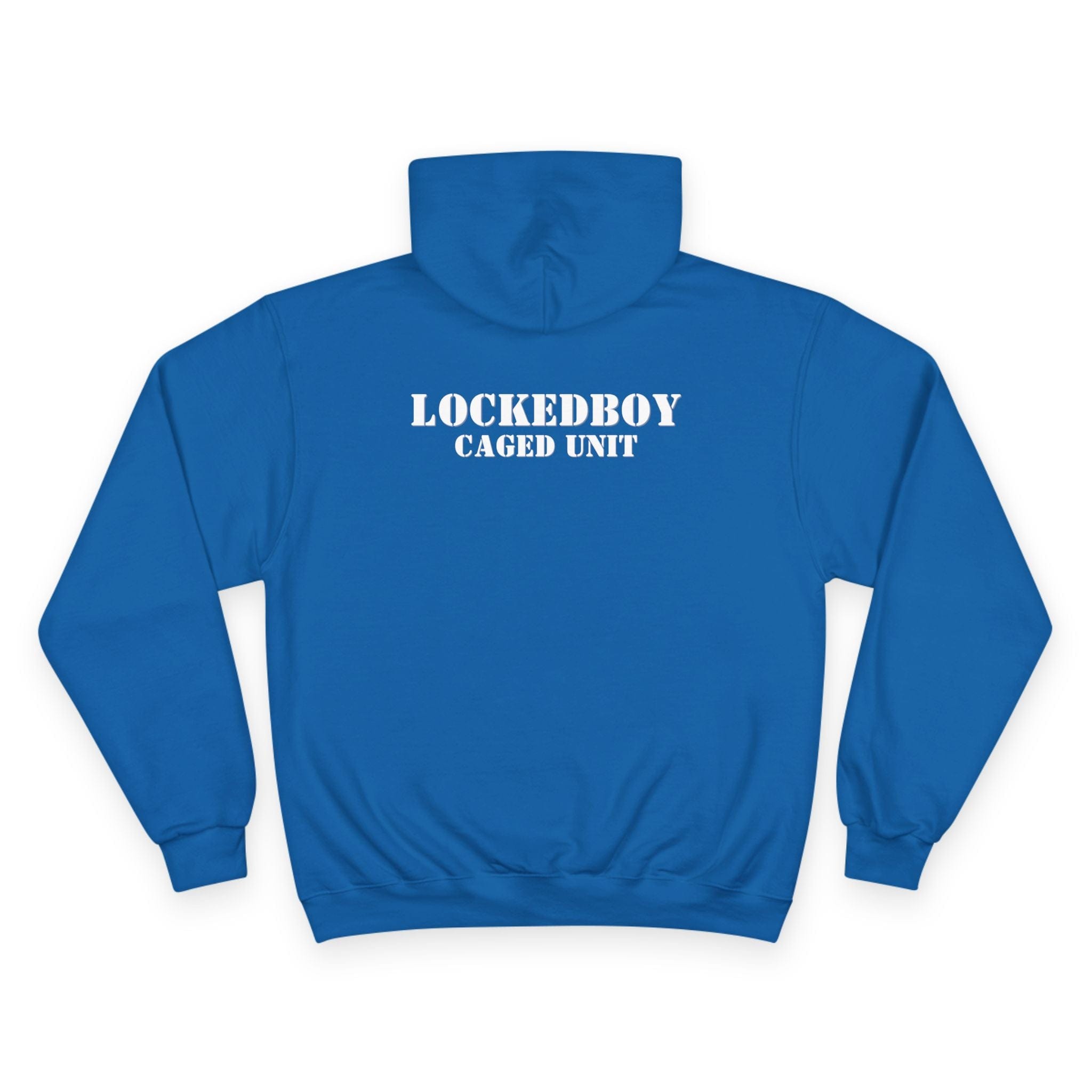 Hoodie Locktober Military Champion™ Hoodie – LockedBoy Caged Unit Edition LEATHERDADDY BATOR