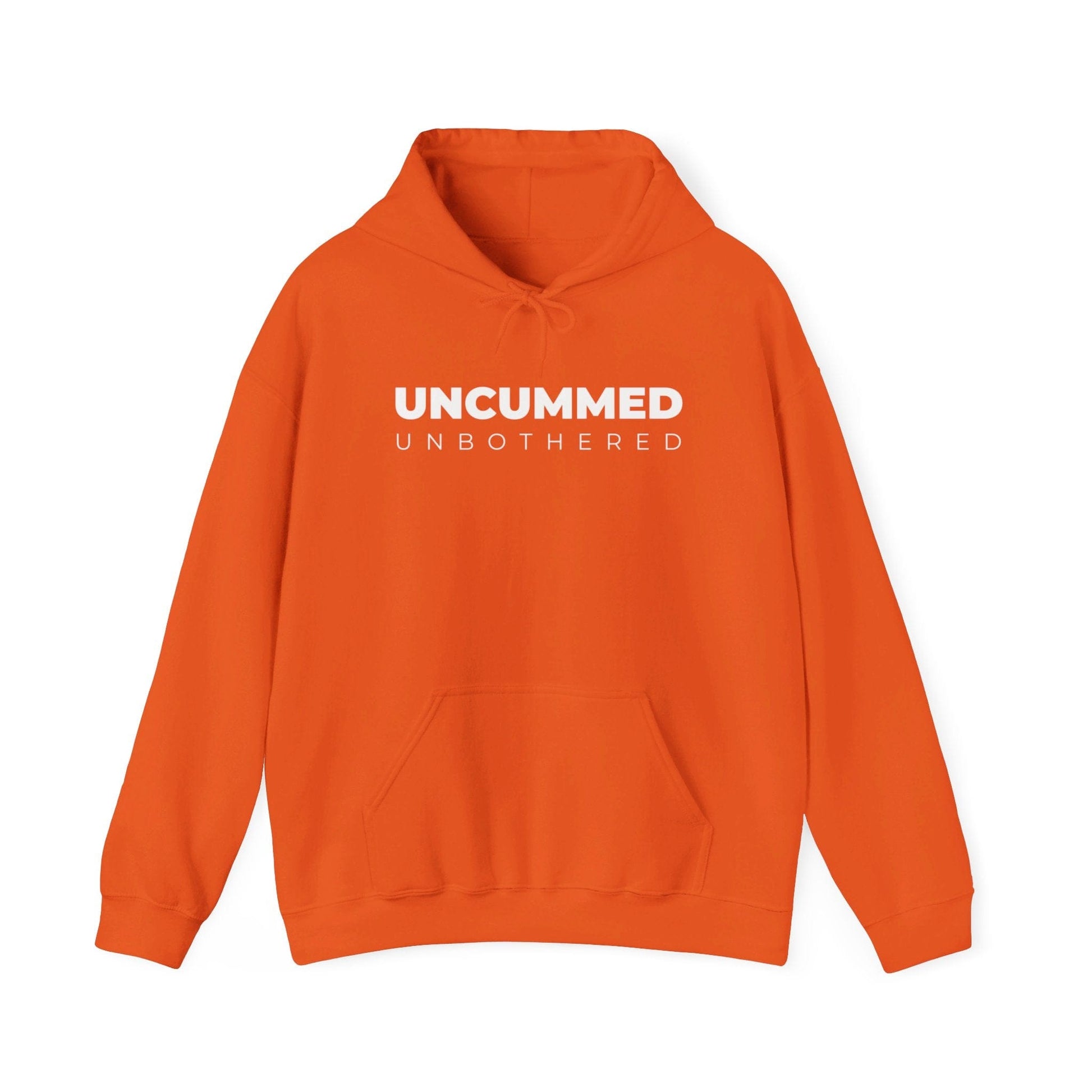 Hoodie Orange / S Unc*mmed & Unbothered Hoodie - Lockedboy Athletics by LeatherDaddy LEATHERDADDY BATOR