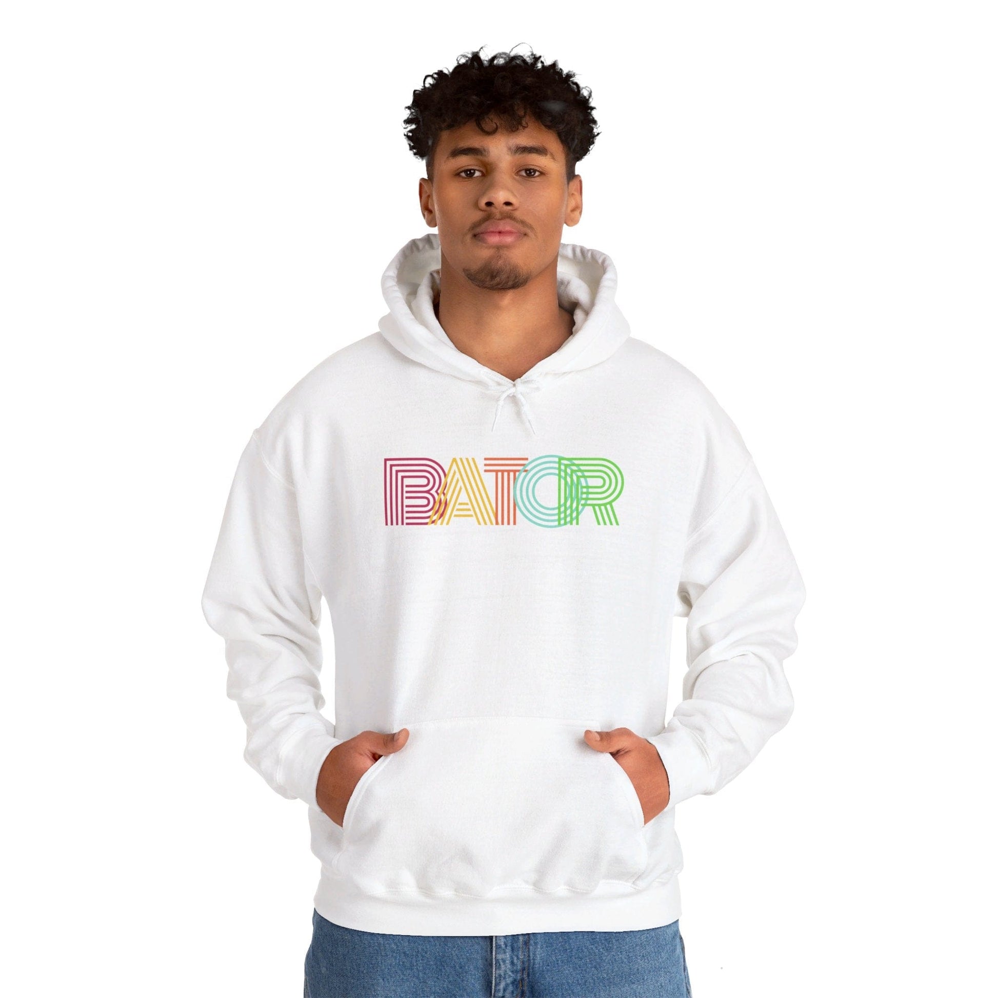 Hoodie Retro BATOR Hoodie - B8rBrand Bate Apparel LEATHERDADDY BATOR